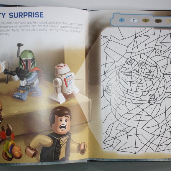 Disney's Lego Star Wars Activity Hardcover Book - Picture 3 of 6